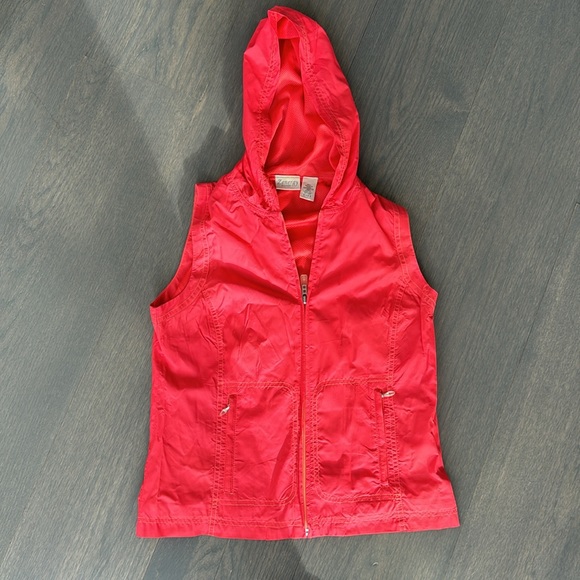 Zenergy by Chicos Orange Vest Size 0 (XS/S) - Picture 6 of 7